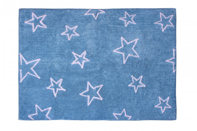 Aratextil moshat� pamutsz�nyeg - 120x160cm Estrella celeste