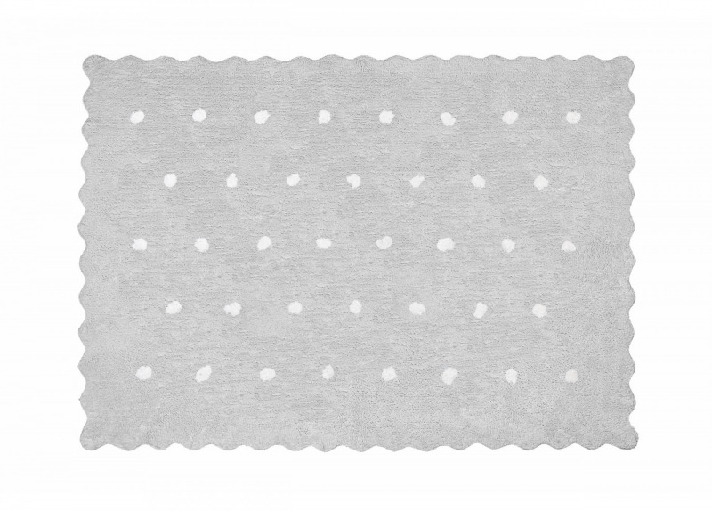 Aratextil moshat� pamutsz�nyeg - 120x160cm sz�rke apr� p�tty�s