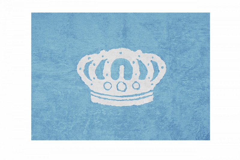 Aratextil moshat� pamutsz�nyeg - 120x160cm k�k korona