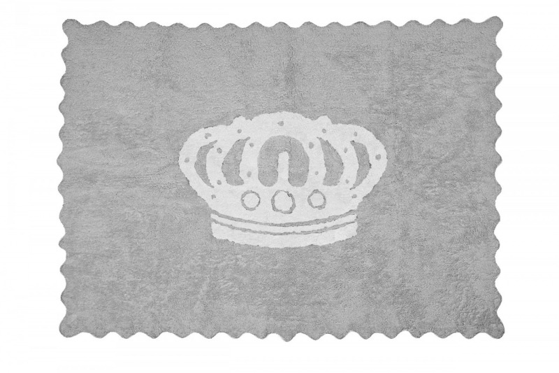 Aratextil moshat� pamutsz�nyeg - 120x160cm sz�rke korona