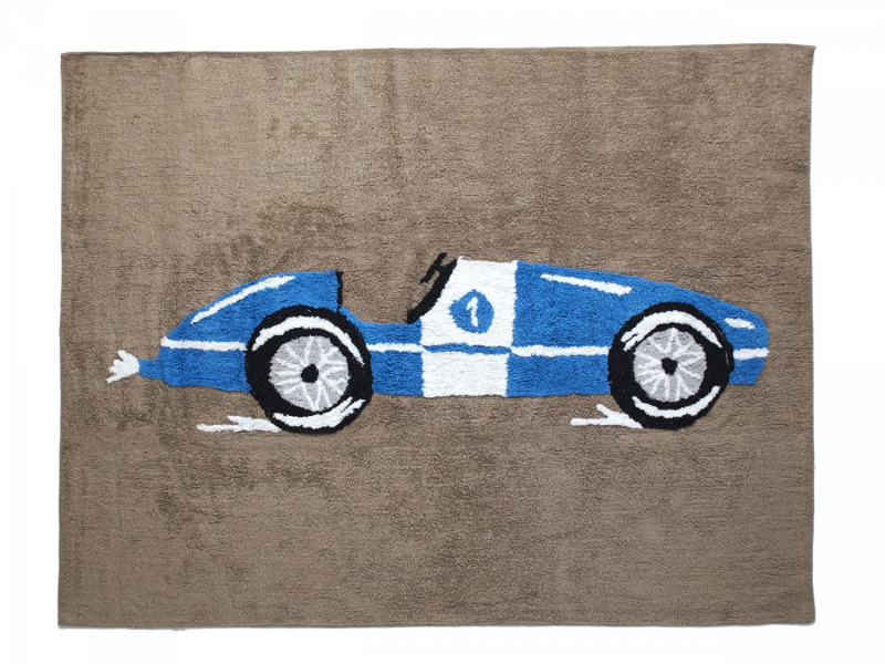 Aratextil moshat� pamutsz�nyeg - 120x160cm k�k versenyaut�