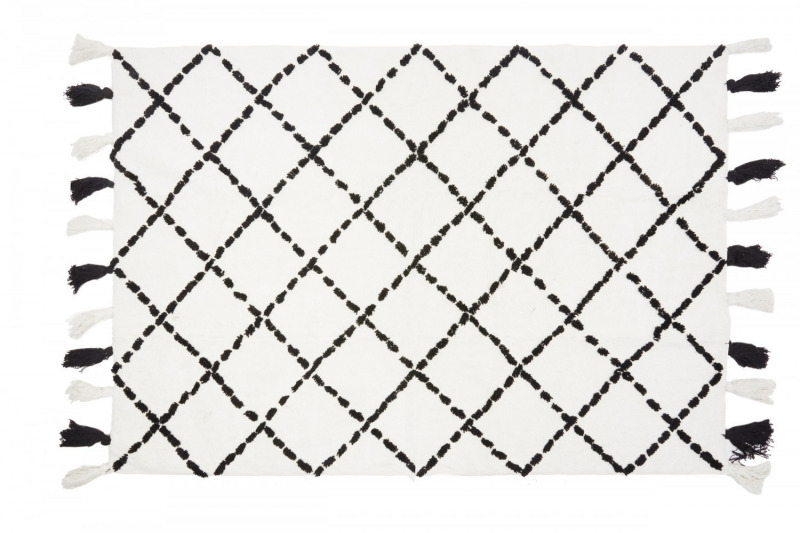 Aratextil moshat� pamutsz�nyeg - 140x200cm fekete Tanger nagy