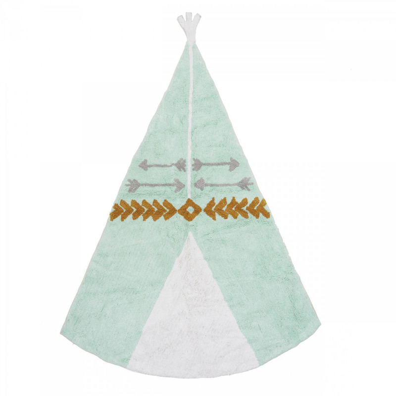 Aratextil moshat� pamutsz�nyeg - 120x160cm mint s�tor