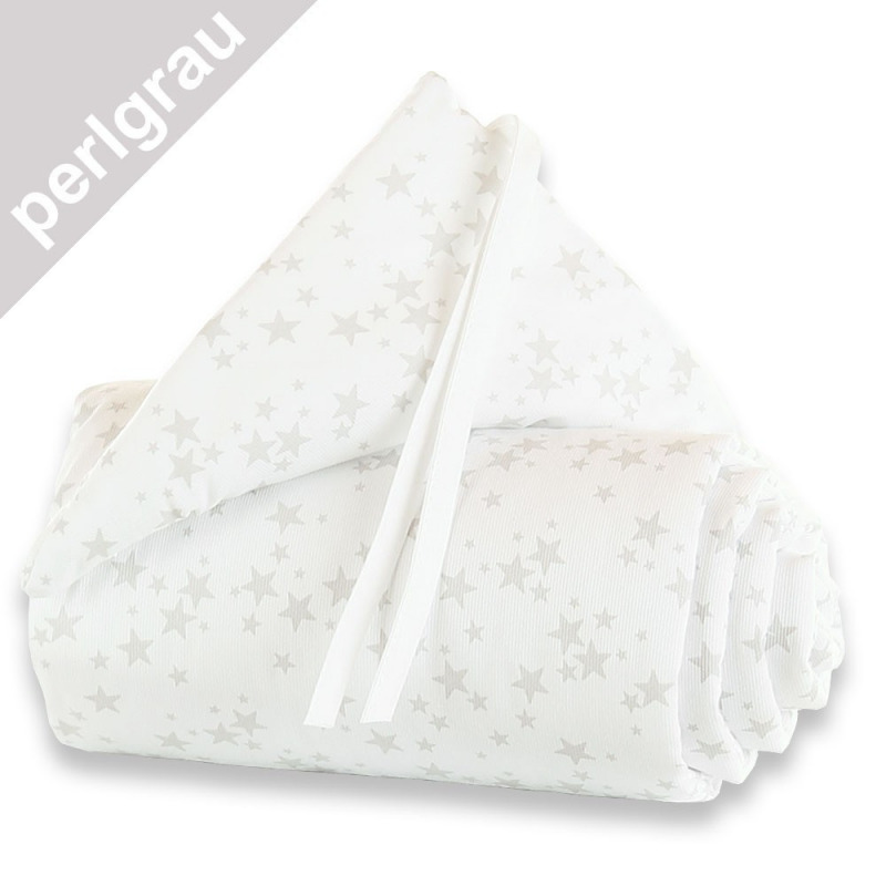 Babybay Maxi-Boxspring fejv�d� - sz�rke csillagokkal