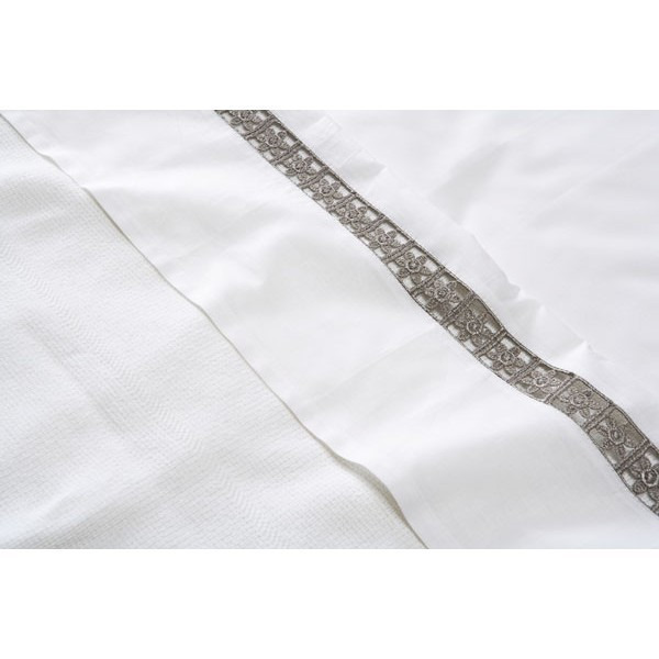 Jollein leped�takar� - 120x150cm Organic Flower lace grey