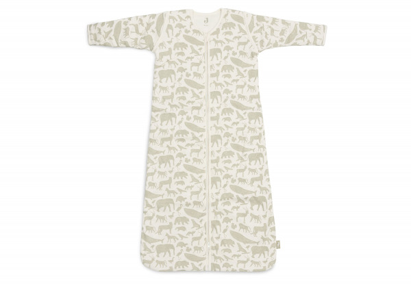 Jollein h�l�zs�k levehet� ujjal  - 110 cm Animals Olive Green