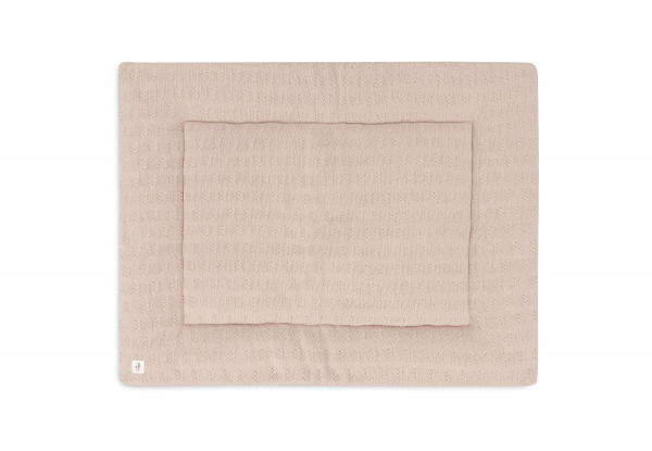 Jollein j�r�ka matrac/j�tsz�sz�nyeg  - 75x95 cm Grain Knit Wild Rose