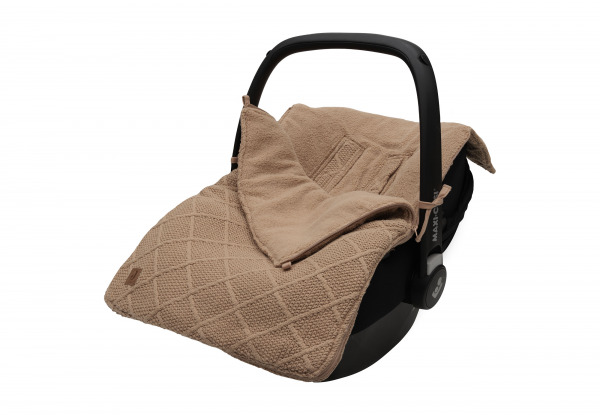 Jollein aut�s�l�s l�bzs�k  - Check Knit Biscuit