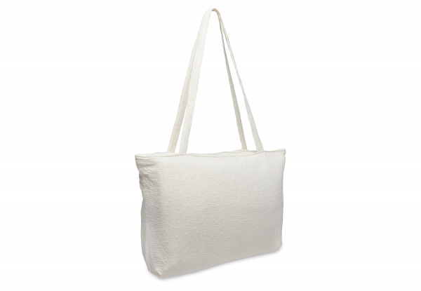 Jollein pelenk�z� t�ska  - Shopper Embroidery Ivory