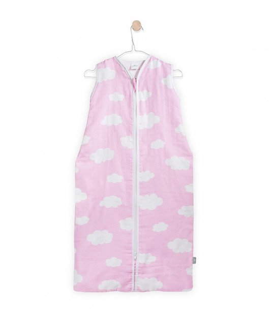 Jollein h�l�zs�k ny�ri - 70cm Clouds pink hidrofil