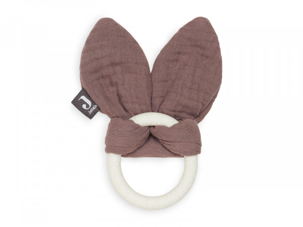 Jollein r�g�ka  - Silicone Bunny Ears Chestnut