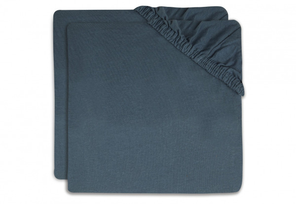 Jollein leped� b�lcs�  - 40/50x80/90 cm Jersey Jeans Blue