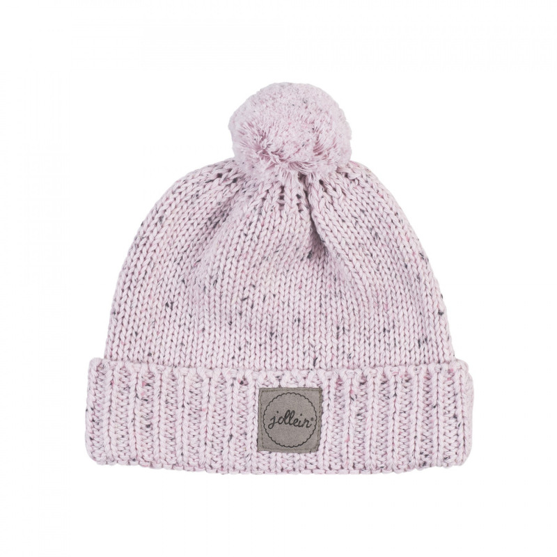 Jollein sapka - 9-18 h Confetti knit vintage pink