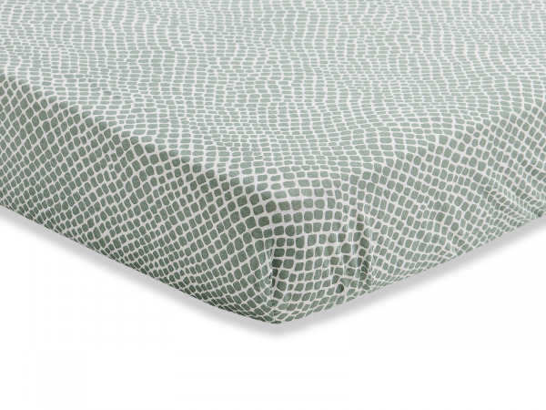 Jollein leped� b�lcs�  - 40/50x80/90 cm Jersey Snake Ash Green