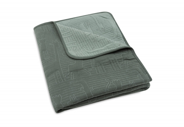 Jollein takar�  - 100x150 cm Jungle Jambo Ash Green/Laurel