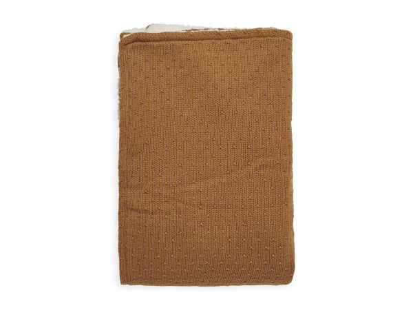 Jollein takar�  - 100x150 cm Bliss Knit Teddy Caramel