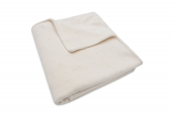 Jollein takar�  - 100x150 cm Cosy Knit Ivory/Velvet