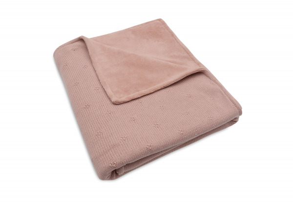 Jollein takar�  - 100x150 cm Cosy Knit Wild Rose/Velvet