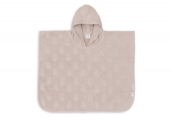 Jollein poncho t�r�lk�z�  - Terry Miffy Jacquard Nougat