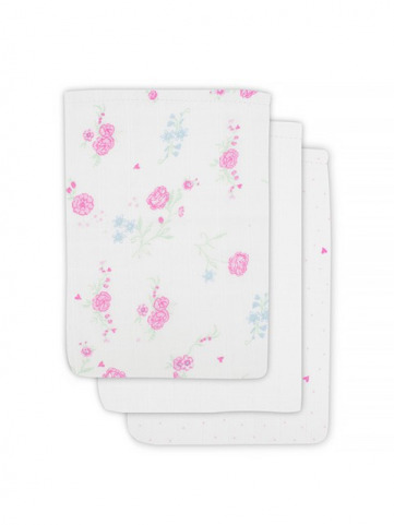 Jollein mosd�keszty� hidrofil - (3 darabos) Blooming pink