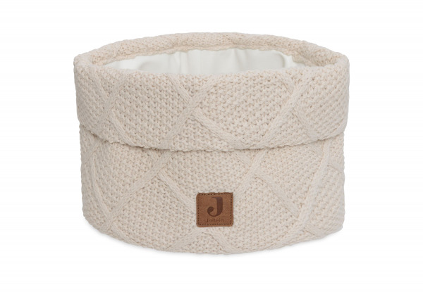 Jollein t�rol�kos�r  - Check Knit Oatmeal