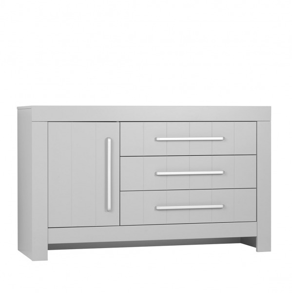 Pinio Calmo kom�d - 3 fi�kkal �s 1 ajt�val Grey