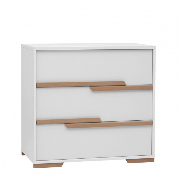 Pinio Snap kom�d - 3 fi�kos White