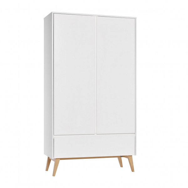 Pinio Swing szekr�ny - 2 ajt�s White/natural