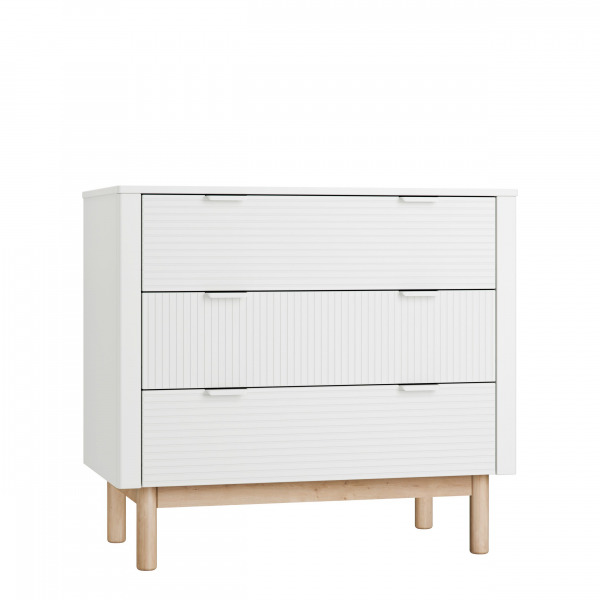 Pinio Miloo kom�d - 3 fi�kos White