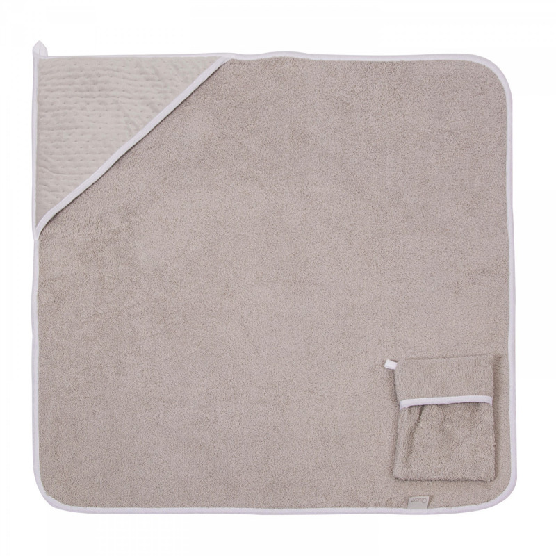 Quax kapucnis t�r�lk�z�+mosd�keszty� - 75x75cm Dino