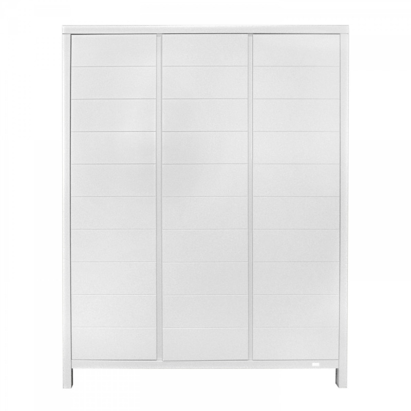 Quax Stripes szekr�ny - 3 ajt�s Milk