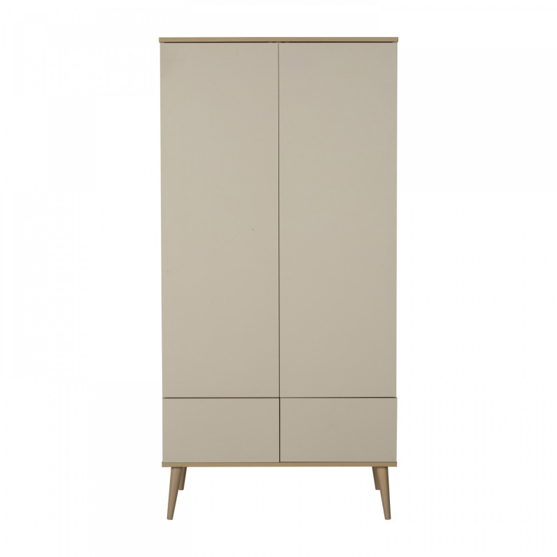 Quax Flow szekr�ny - 2 ajt�s Clay&Oak