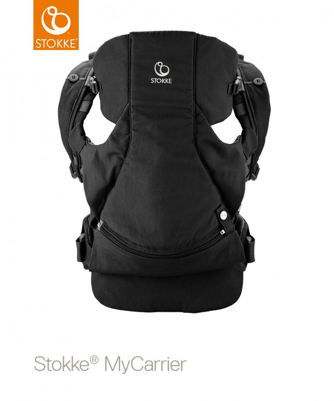 Stokke MyCarrier Front hordoz - black