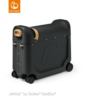Stokke JetKids Bedbox b�r�nd �s rep�l�g�p �gy - Lunar Eclipse Black
