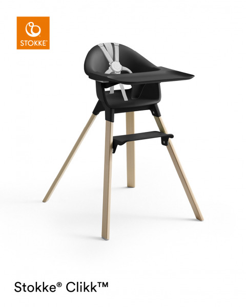 Stokke Clikk etet�sz�k - Black Natural