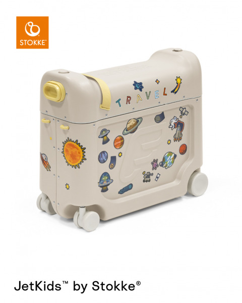 Stokke JetKids Bedbox b�r�nd �s rep�l�g�p �gy - Moonglow White