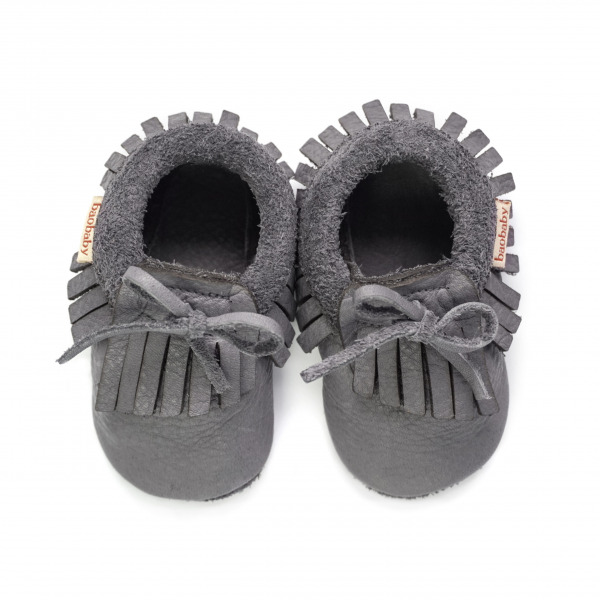 baobaby Moccasins puhatalp� babacip� - Grey
