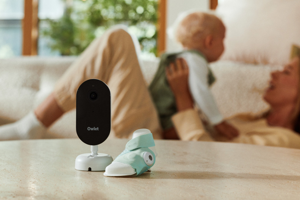 Owlet okoszokni Dream Sock + Dream Sight Cam 4